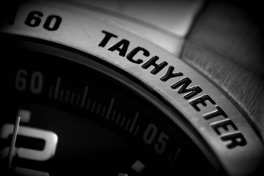 Reloj con taquímetro de bisel