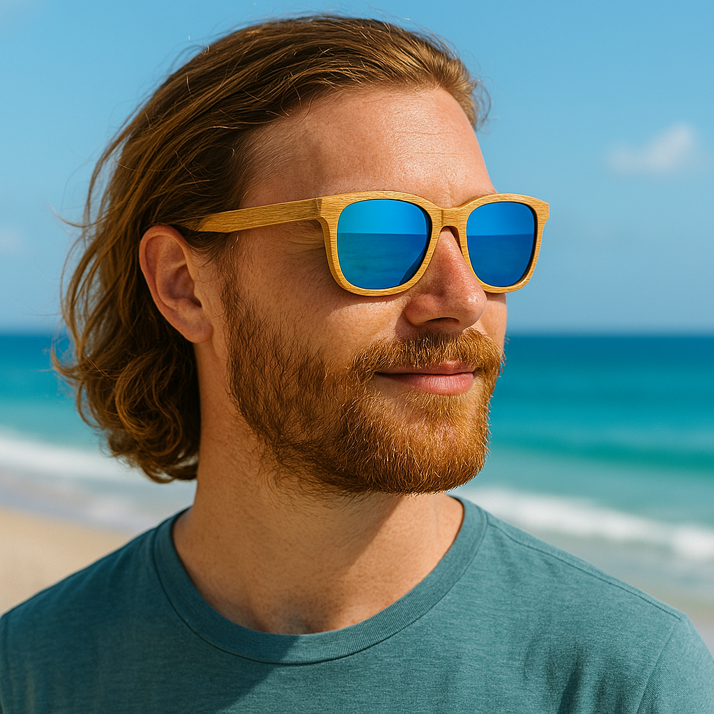 BAMBUDY RIMM – Gafas de sol de bambú natural y alma de mar para tus días playeros