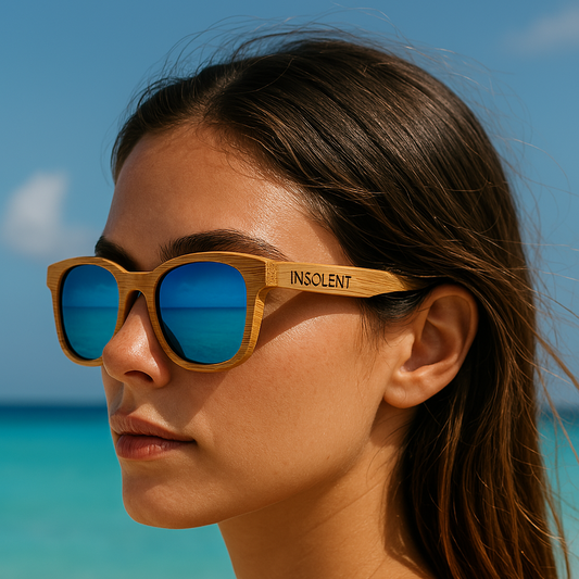 BAMBUDY RIMM – Gafas de sol de bambú natural y alma de mar para tus días playeros
