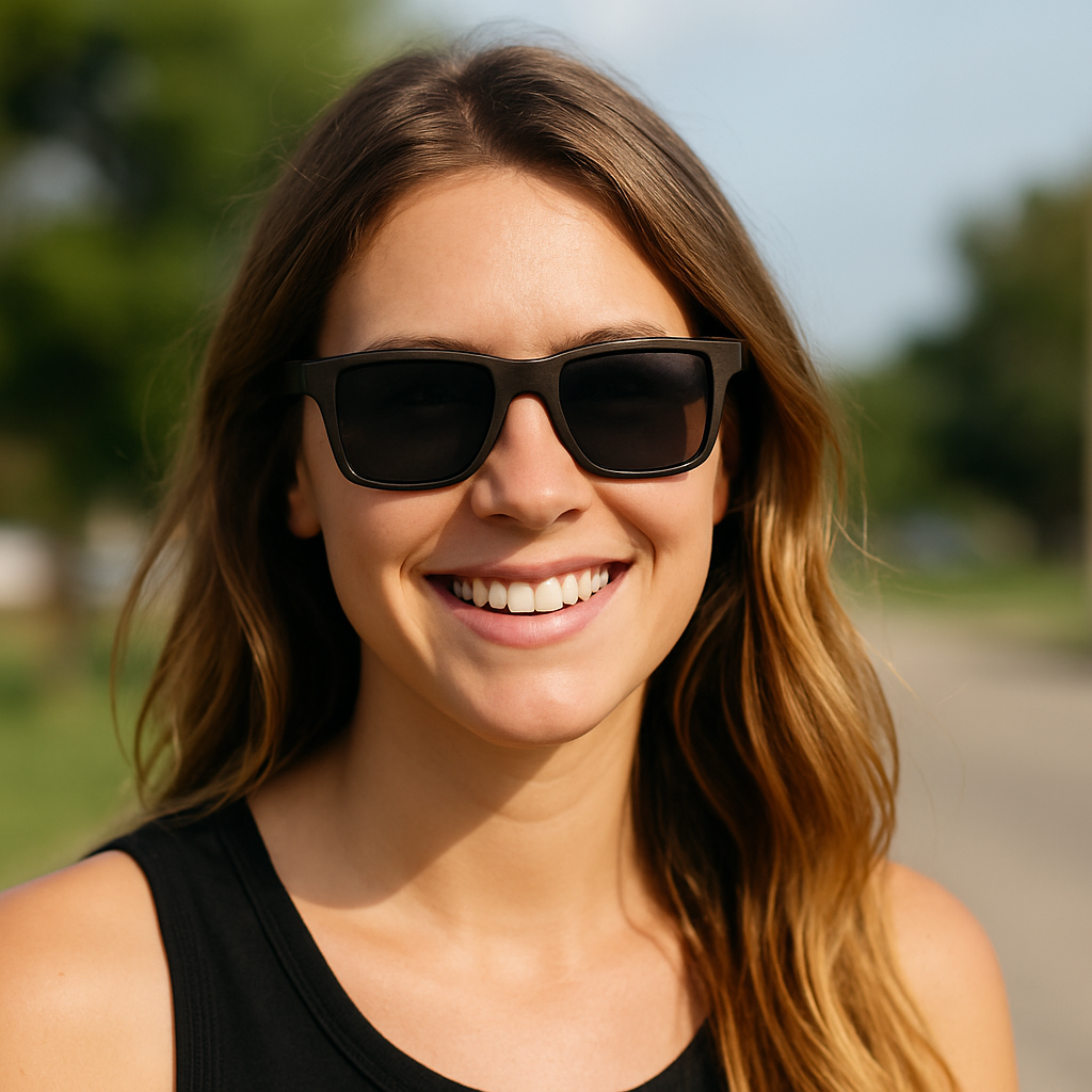 BROWN GOTHO - Gafas de Sol Polarizadas de Bambú oscuro con elegancia sobria y rebelde