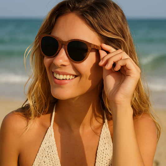 ELLIOT FOX - Gafas de Sol de Madera Polarizadas – Espíritu Libre y Estilo Único