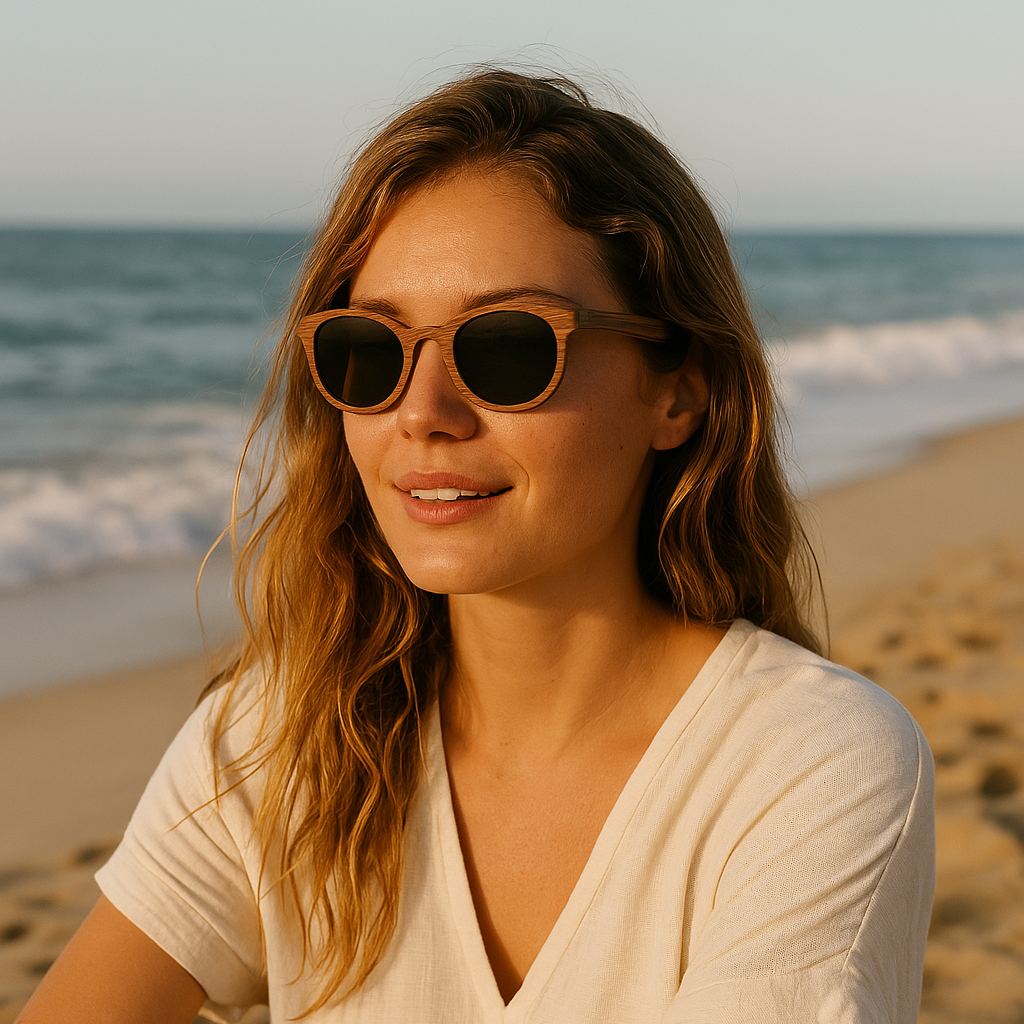 ELLIOT FOX - Gafas de Sol de Madera Polarizadas – Espíritu Libre y Estilo Único
