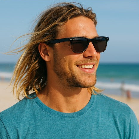 ENCINITAS BLACK - Gafas de Sol Polarizadas con Actitud Surfera e inconformista