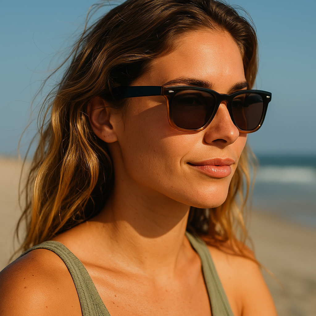 ENCINITAS BLACK - Gafas de Sol Polarizadas con Actitud Surfera e inconformista