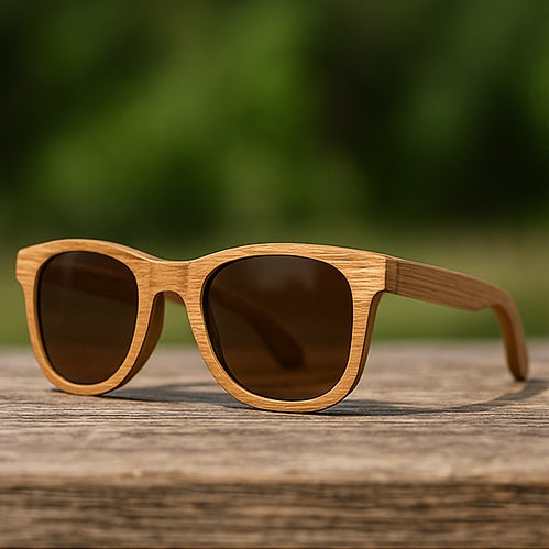 CINNAMON BUDY - Gafas de Sol de Madera Polarizadas - Redefiniendo un Clásico