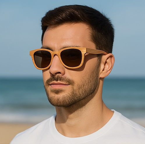 CINNAMON BUDY - Gafas de Sol de Madera Polarizadas - Redefiniendo un Clásico