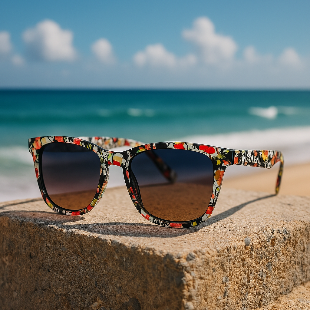 WARHOL FLOWERS – Gafas de sol acrílicas pop art para espíritus creativos