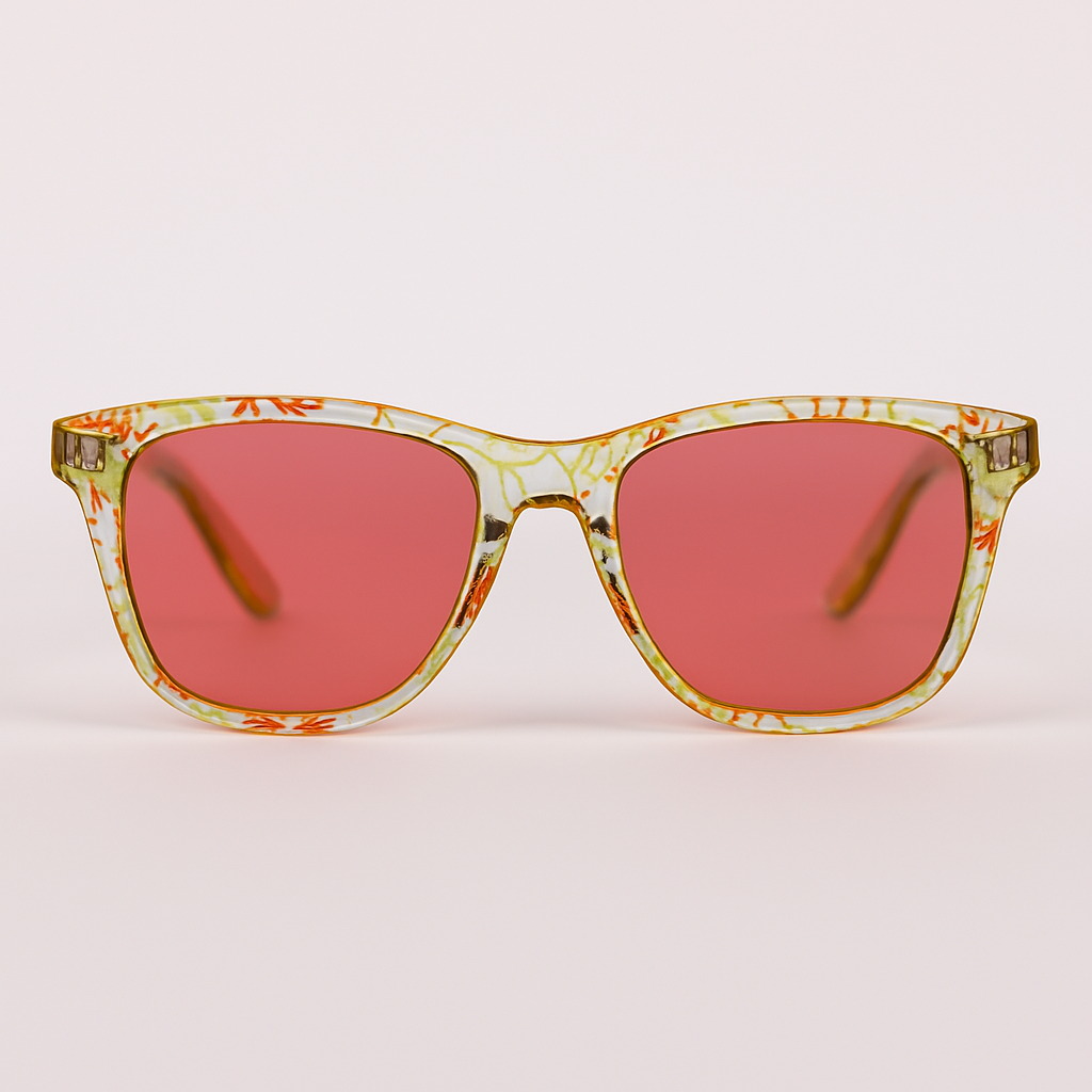 WARHOL MARGUERITE - Gafas de Sol Polarizadas - Wayfarer Coloridas - Energía Romántica