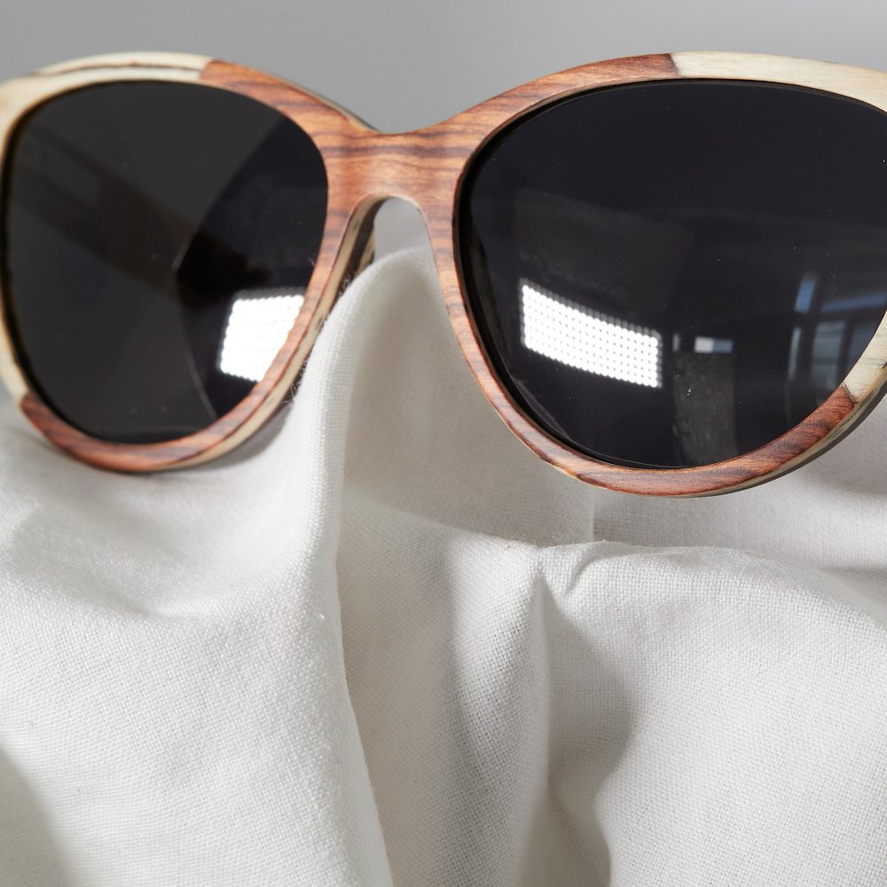 Zoom frontal Gafas de sol polarizadas CRAZY WOODIE