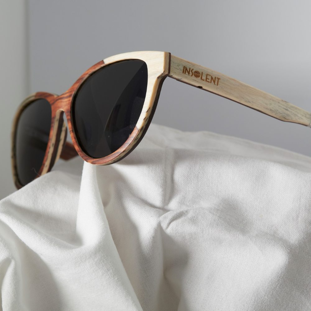Perfil INSOLENT Gafas de sol de polarizadas CRAZY WOODIE
