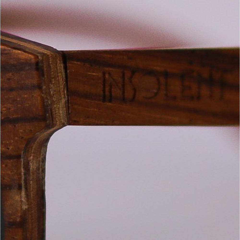 Detalle Lateral Gafas de Sol polarizadas ELLIOT FOX logo INSOLENT