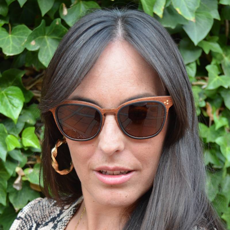 Vista del frontal gafas cat-eye GUNET STARLITE