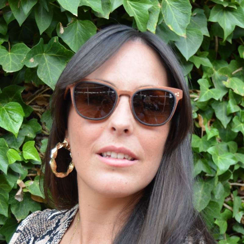 Vista del frontal gafas cat-eye GUNET STARLITE