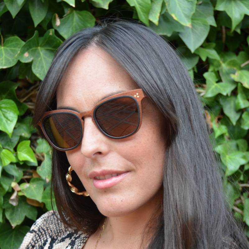 Vista del frontal gafas cat-eye GUNET STARLITE