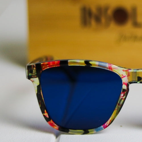 Detalle Lente y Montura Gafas de sol polarizadas KANDISKY SUMMER . Composición
