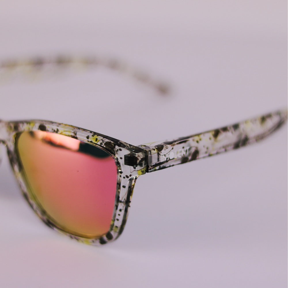 Perfil izquierdo y Lente Gafas de Sol polarizadas LEMON EMOJI UV400