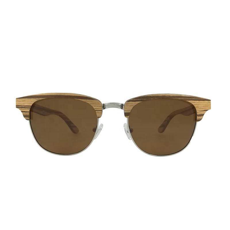 Frontal Gafas de sol polarizadas MASTERCLUB montura clara