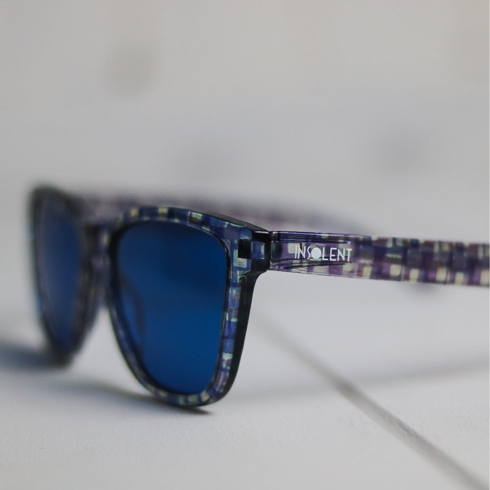 Perfil Gafas de sol polarizadas MONDRIAN BLUE logo INSOLENT