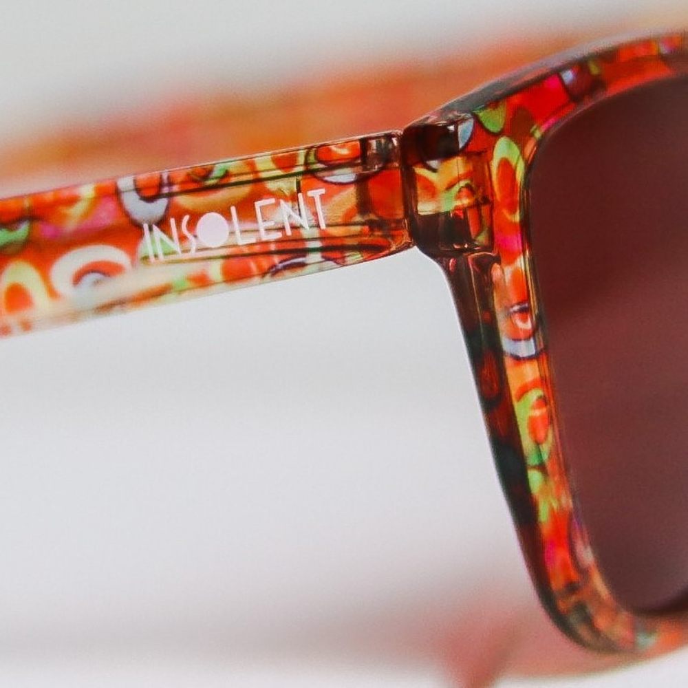 Detalle Gafas de sol polarizadas PAUL KLEE CIRCLES logo INSOLENT