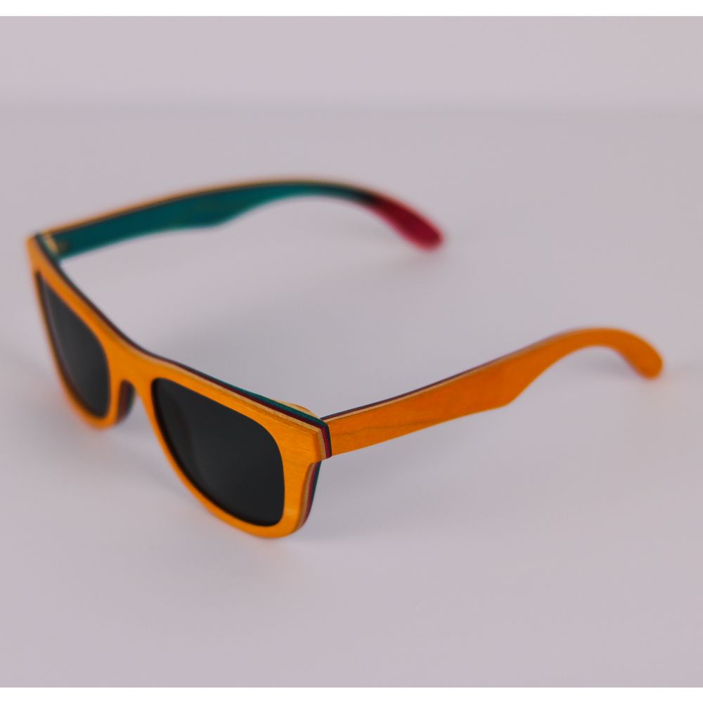 Detalle del fleje izq de la montura gafas de sol RODNEY CITRIC