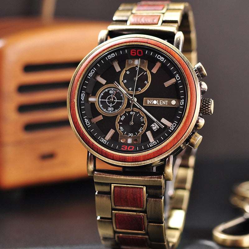 Reloj TREW CAOBA