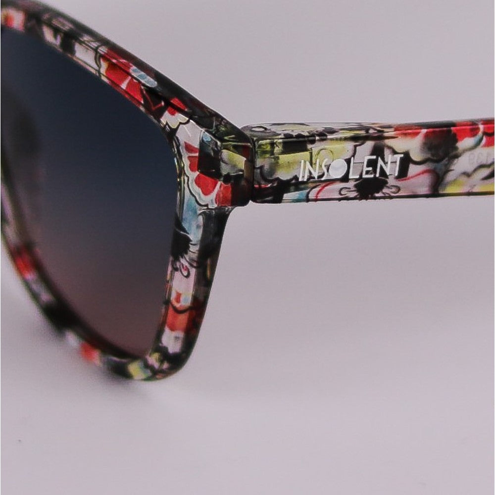 Detalle Gafas de sol polarizadas WARHOL FLOWERS logo INSOLENT