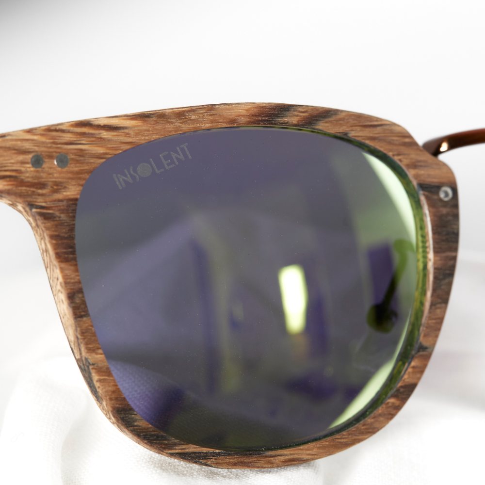 Lente con reflejos fantasía Gafas de sol polarizadas WOODIE BUDY