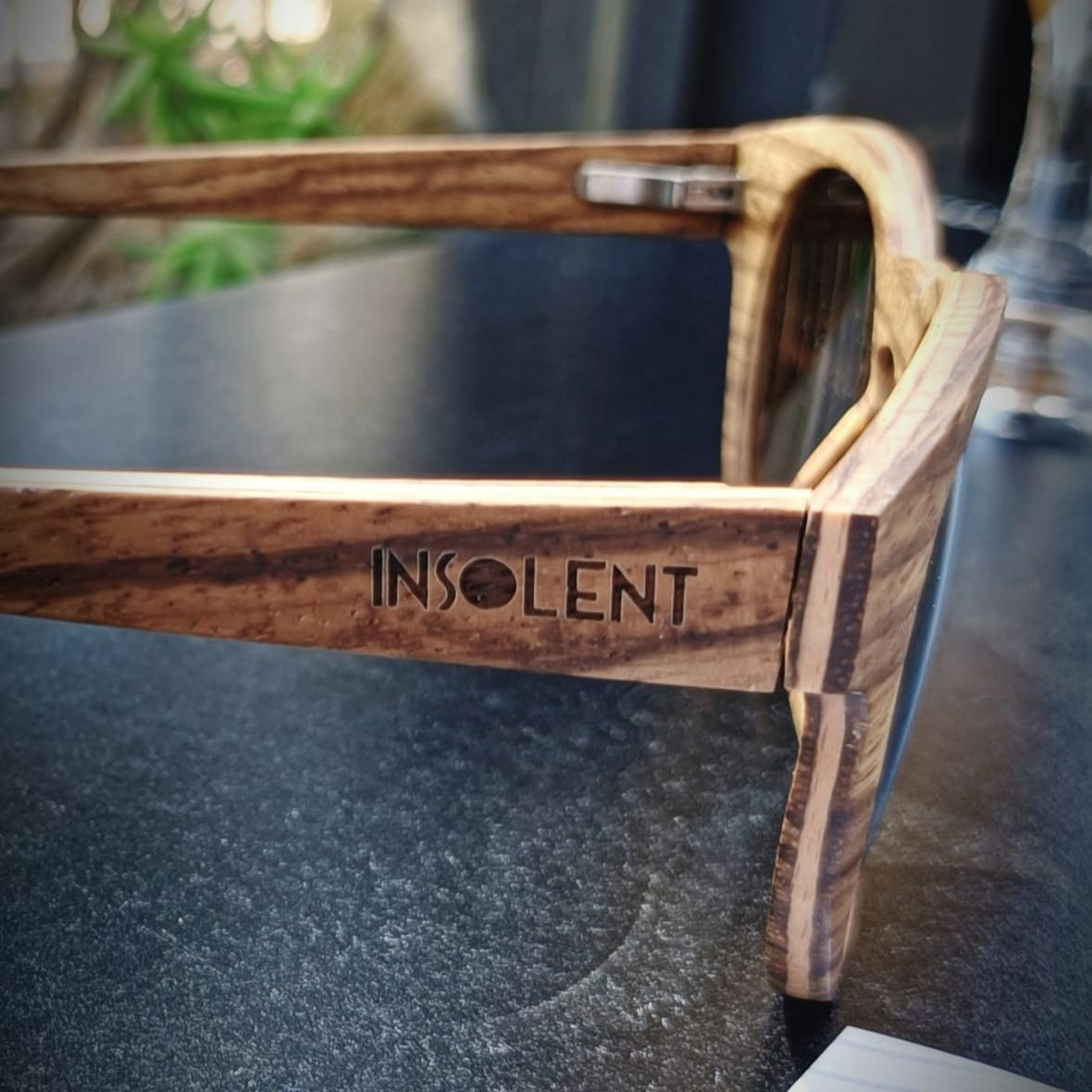 Detalle Patilla Gafas de Sol Elliot Wolf